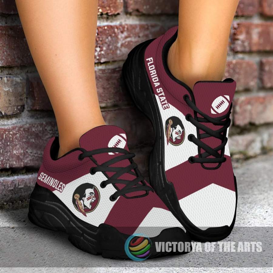 Colorful Logo Florida State Seminoles Chunky Sneakers