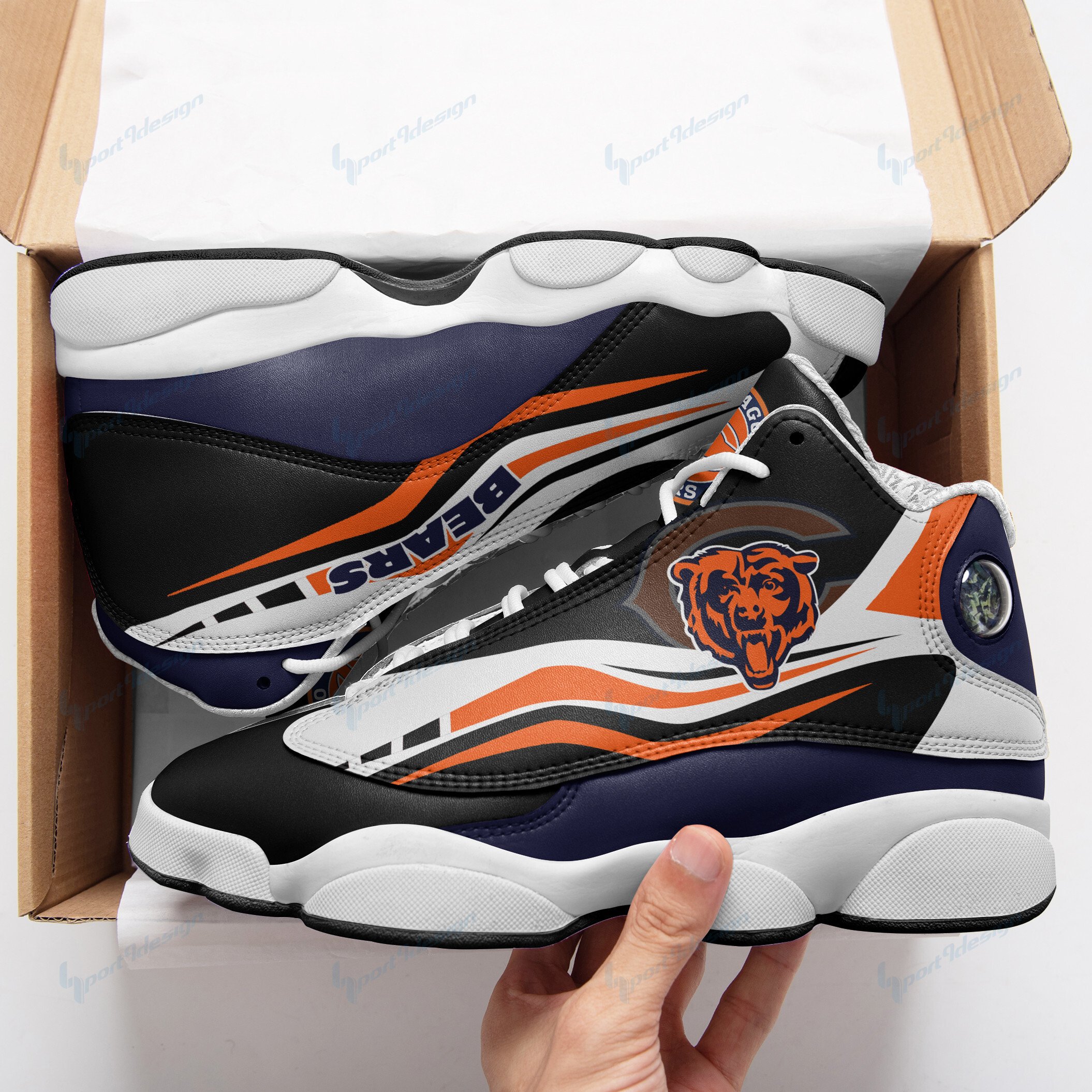 Chicago Bears Ajd13 Sneakers 1106