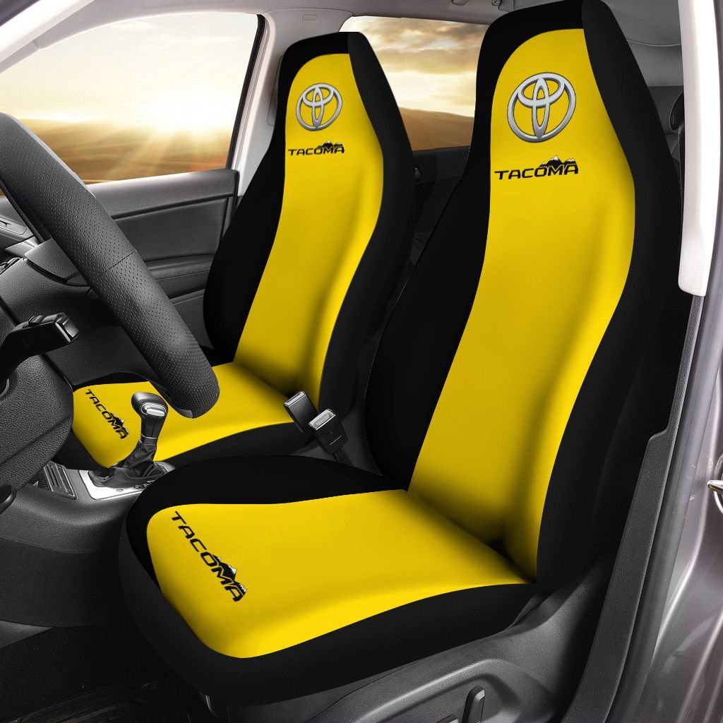 Toyota Tacoma NCT-HT Car Seat Cover (Set of 2) Ver7 (Yellow)