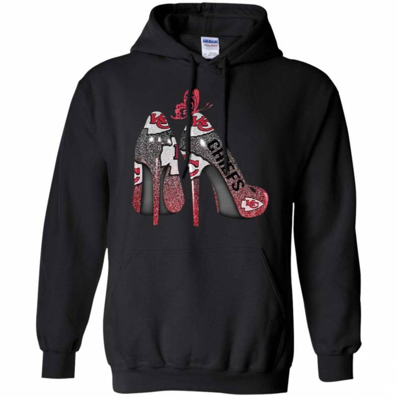 Butterfly High Heels Kansas City Chiefs Hoodie