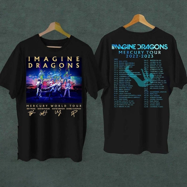 2023 Tour Imagine Dragons Mercury Tour 2022-2023 T-Shirt,Imagine Dragons Tour Shirt,Gift For Fan,Mercury Tour Shirt