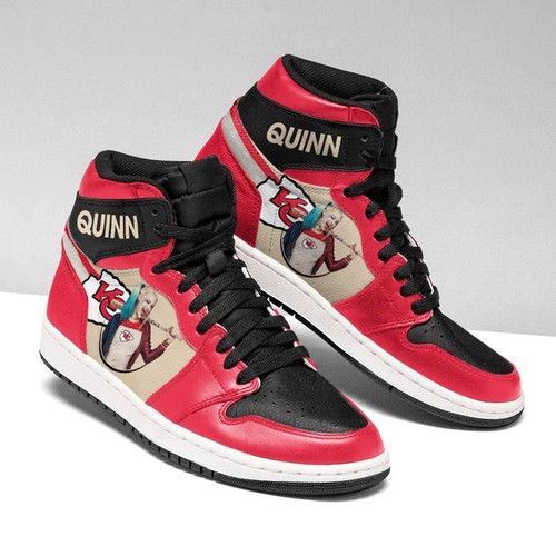 Harley Quinn Kansas City Chiefs Jordan Sneakers High Top Shoes Jordan Sneaker Air Jordan High Sneakers Sport Sneakers