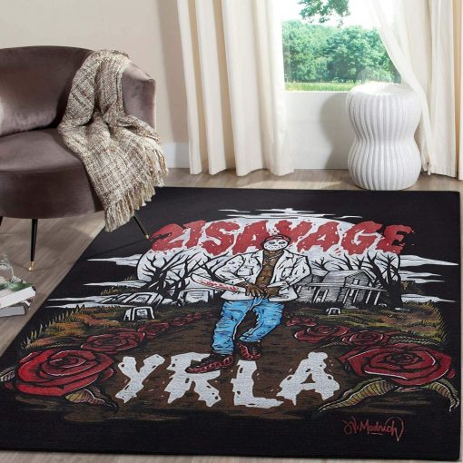 21 Savage Rapper Area Sku 264645 Area Rug Living Room Rug Home Decor Carpets