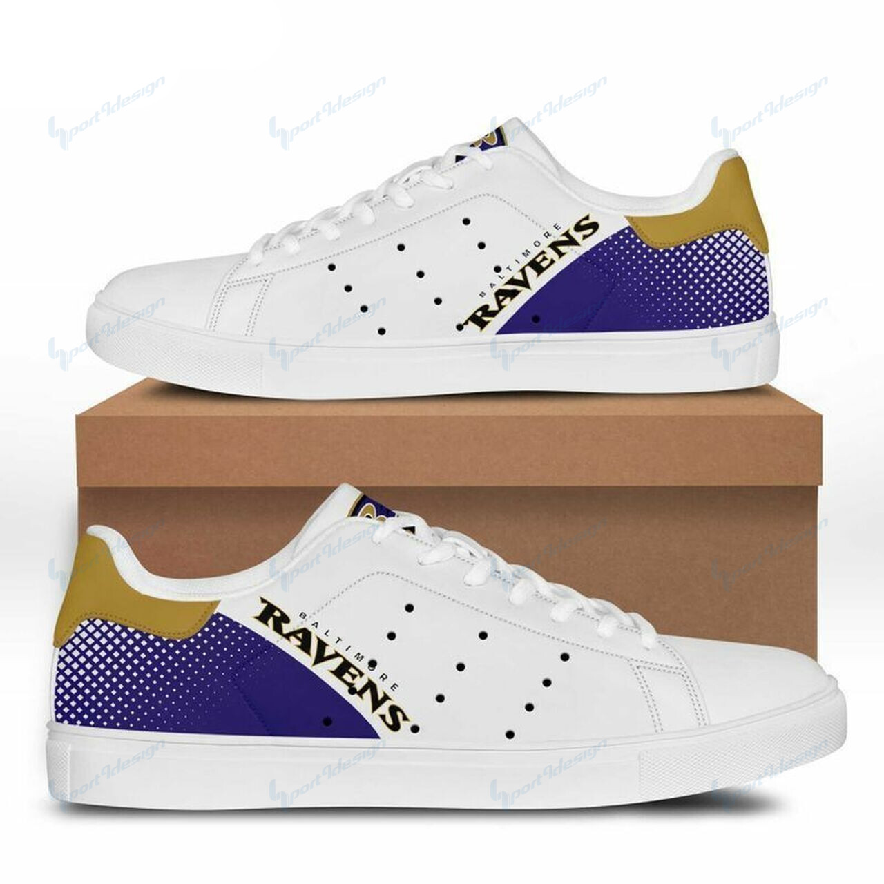 Baltimore Ravens Ss Custom Sneakers Bg111