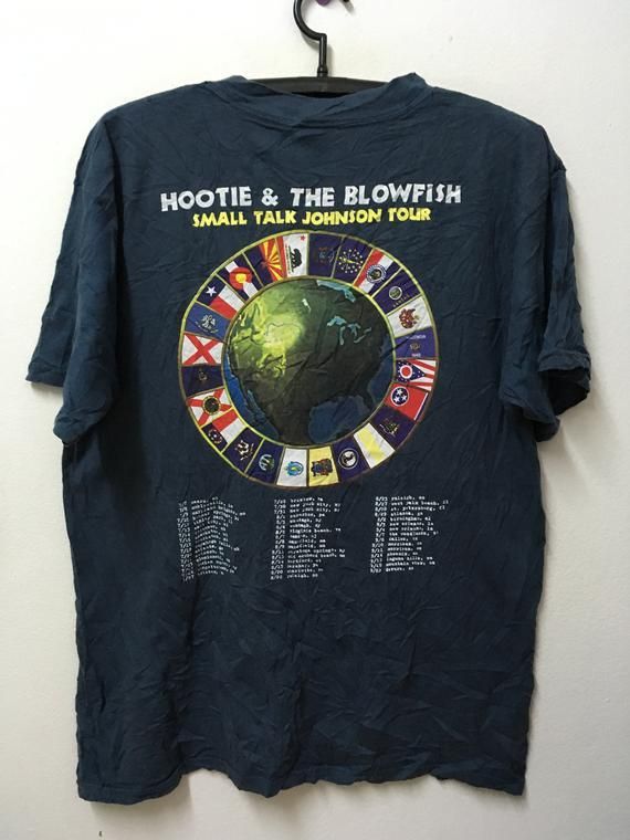 Vintage90S Hootie And The Blowfish Small Talk Johnson Tour Pop Rock Alternative Shirt 23 5 Shirt