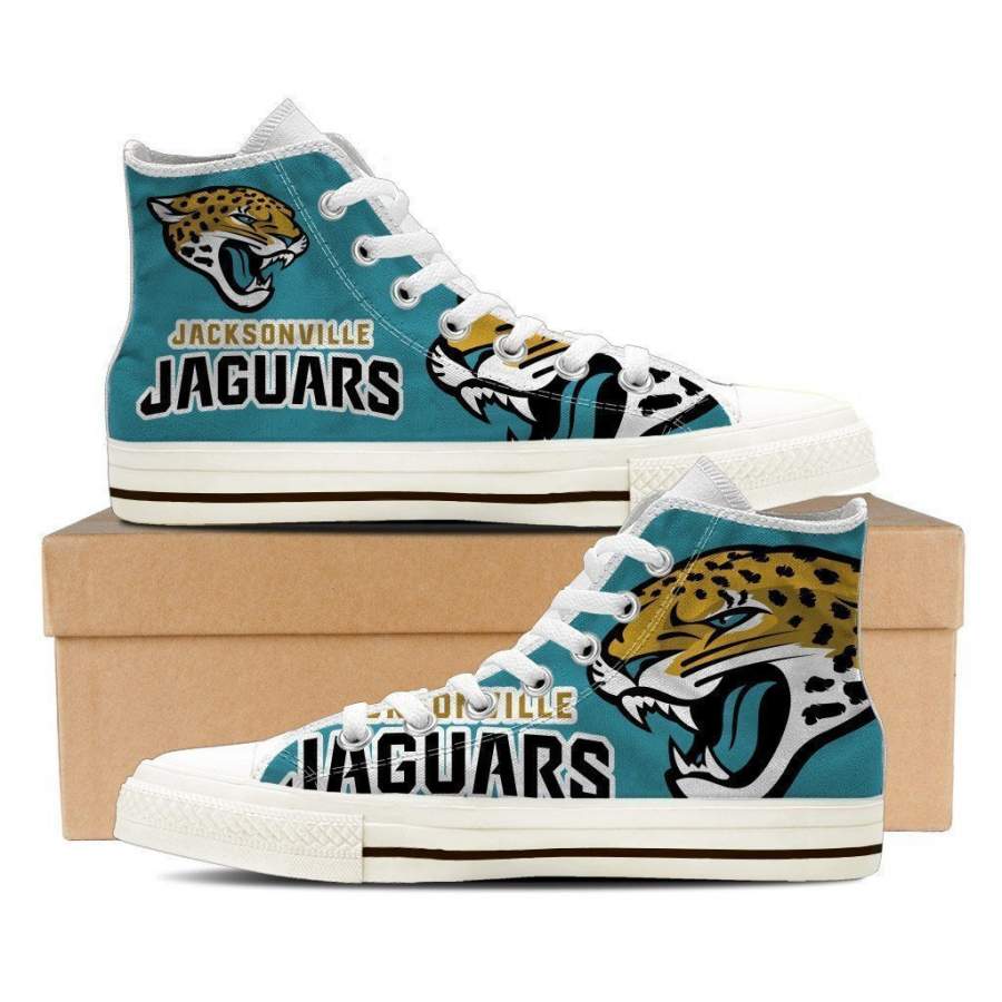 Jacksonville Jaguars Mens High Top Sneakers High Top