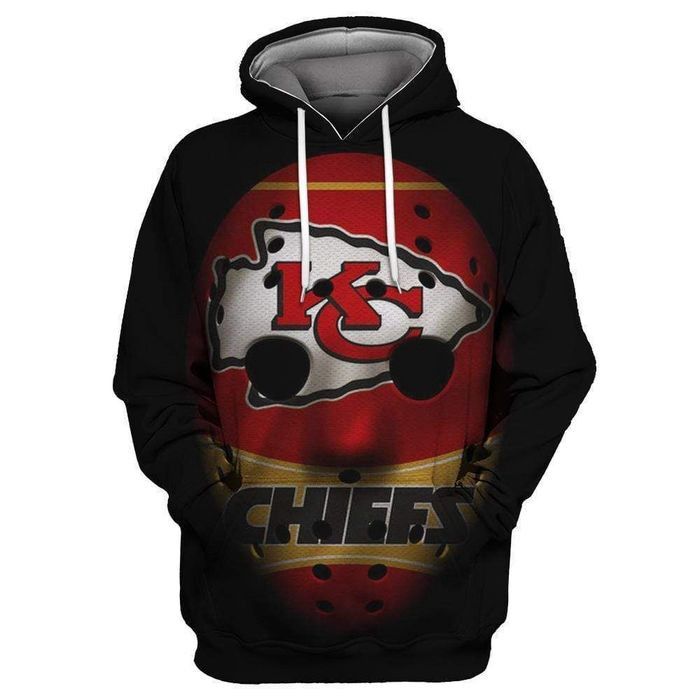 Kansas City Chiefs Hooded Pocket Pullover Sweater Hoodie For Fan