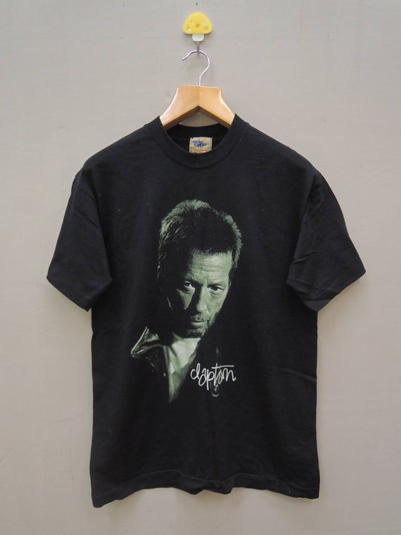 Vintage Eric Clapton Big Logo Shirtan English Rock And Blues Guitarist Singer And Songwriter Japan Tour 1997 Shirt