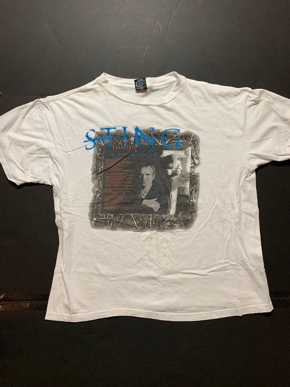 Vintage 1996 Sting Band Mercury Tour Vintage Shirt