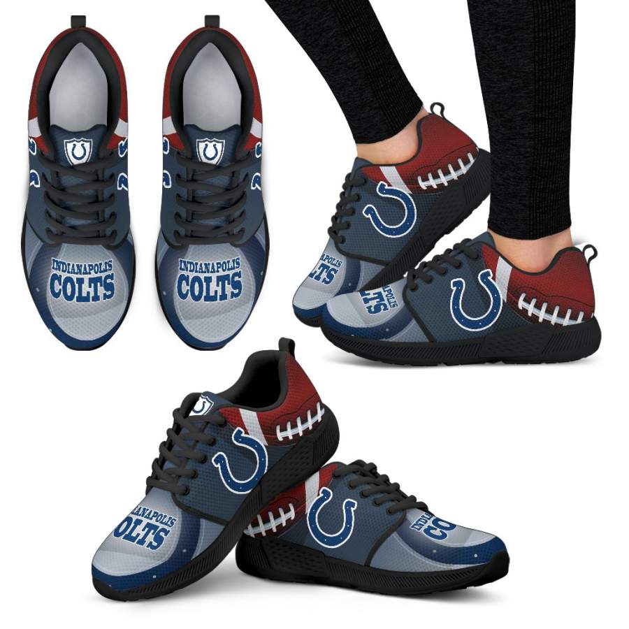 Awesome Indianapolis Colts Running Sneakers For Football Fan