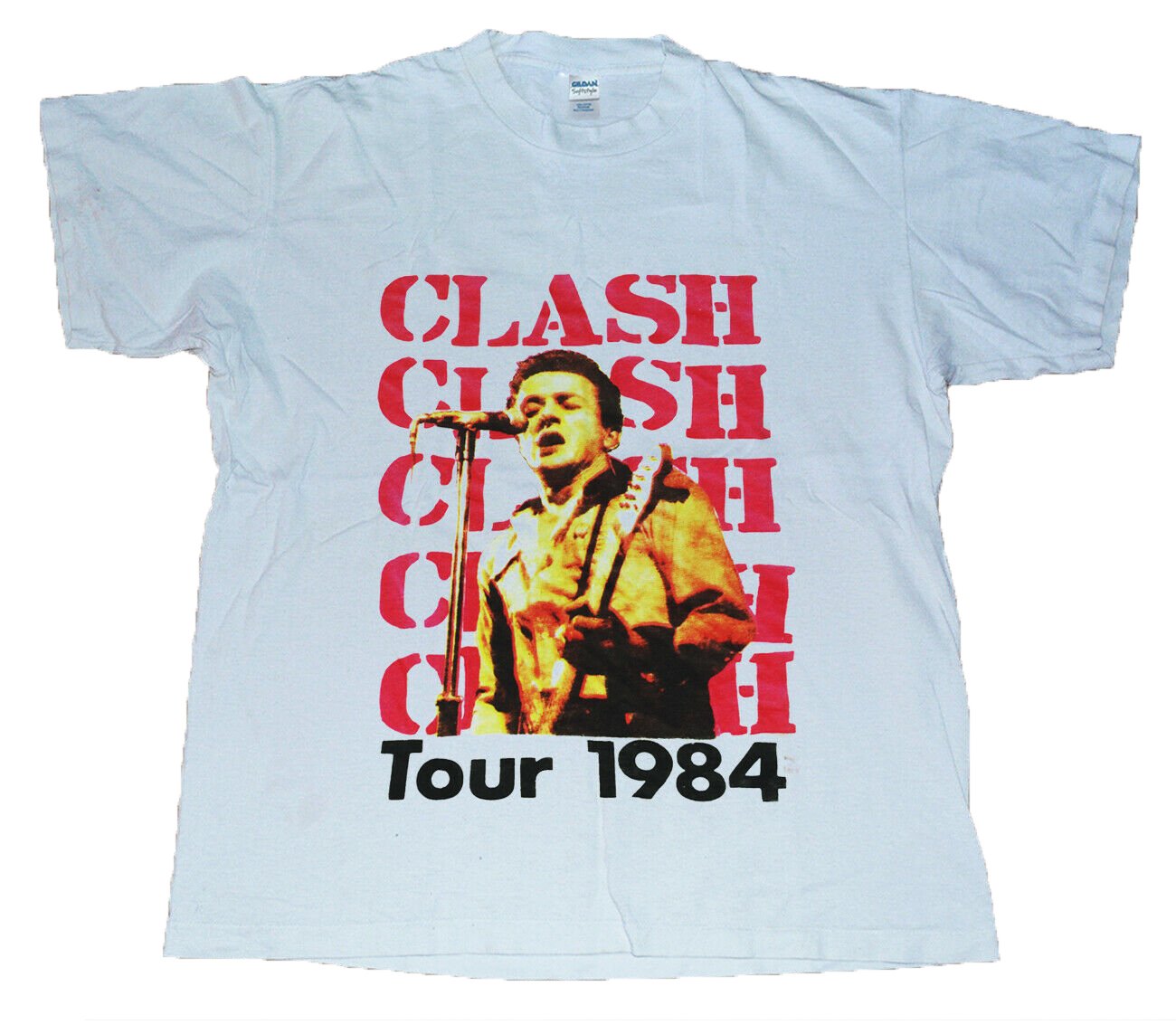 Vintage The Clash 80s 1984 Tour T-Shirt