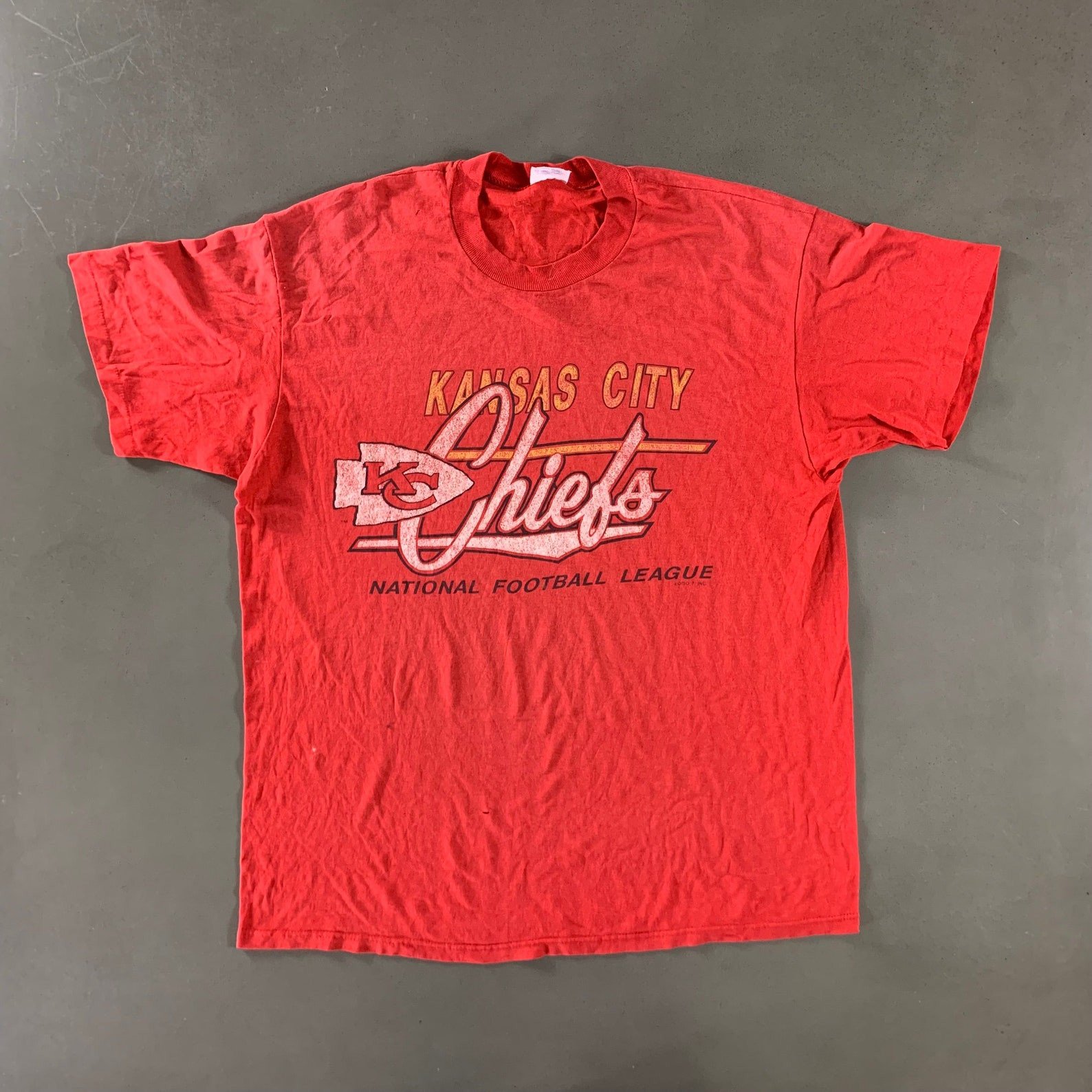 Vintage 1980S Kansas City Chiefs T Shirt