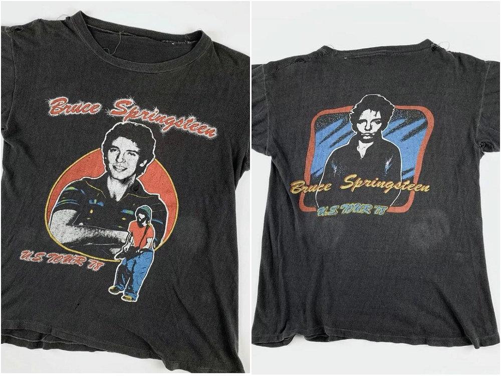 1978 Bruce Springsteen Vintage Tour Band T Shirt