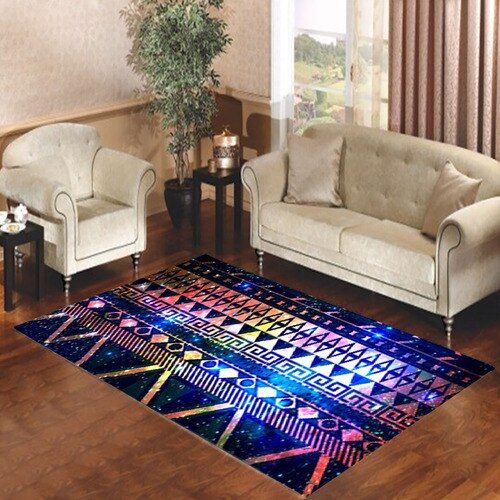 Aztec Galaxy Nebula 1 Living Room Carpet Rugs Area Rug For Living Room Bedroom Rug Home Decor