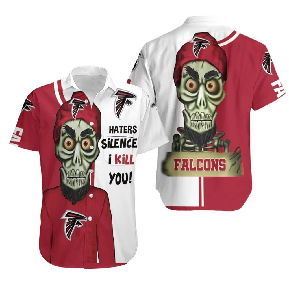 Atlanta Falcons Haters I Kill You 3D Hawaiian Shirt Beach Set