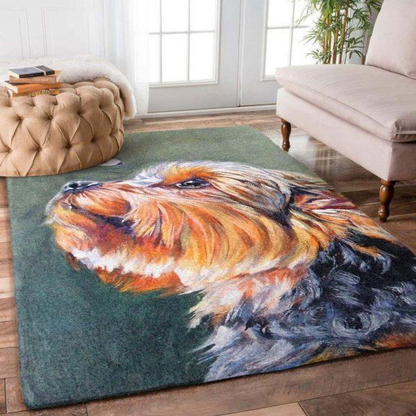 Yorkshire Terrier Home Decor Rectangle Area Rug 10