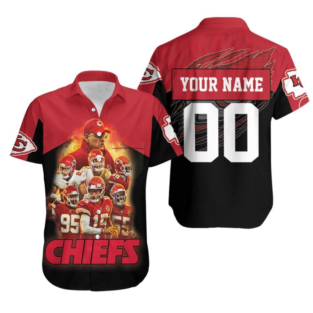 Beach Shirt Kansas City Chiefs Afc West Champions 2021 Super Bowl Personalized 1 Hawaiian Shirt