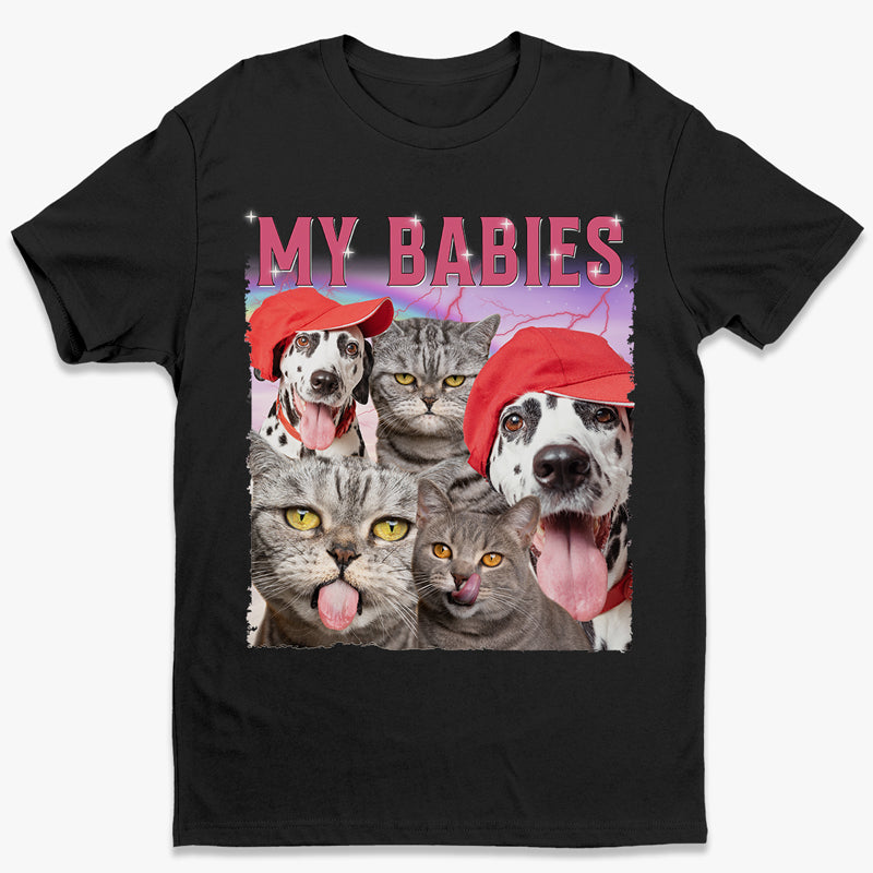 Custom Photo Fur Babies – Dog & Cat Personalized Custom Unisex T-Shirt, Hoodie, Sweatshirt – Gift For Pet Owners, Pet Lovers