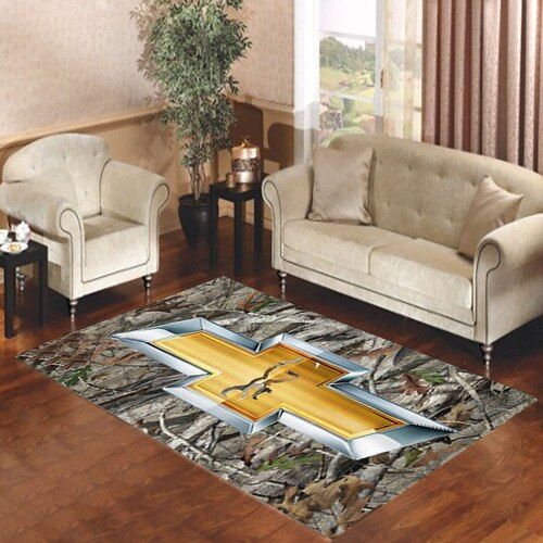 Camo Browning Chevrolet Living Room Carpet Rugs Area Rug For Living Room Bedroom Rug Home Decor