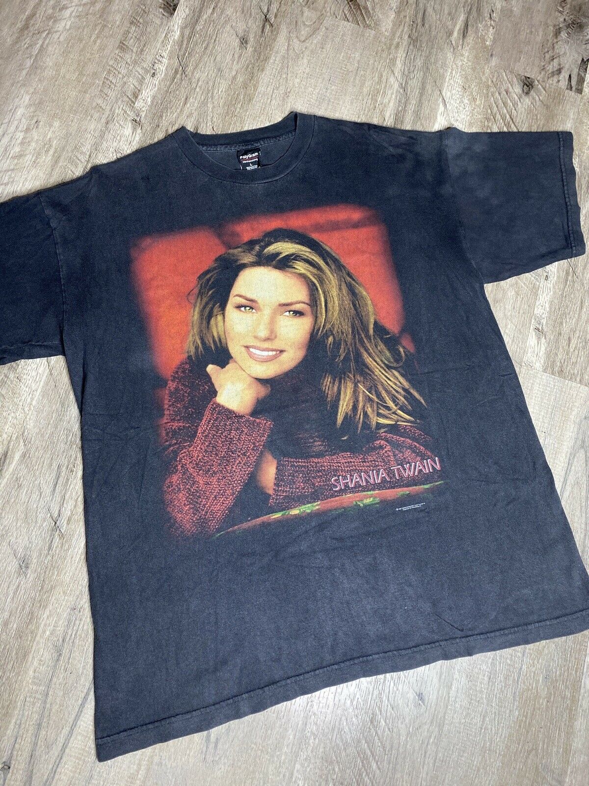 Vintage Shania Twain 1998 Polygram t shirt