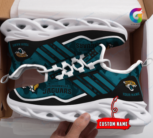 Jacksonville Jaguars Personalized Yezy Running Sneakers Bg318