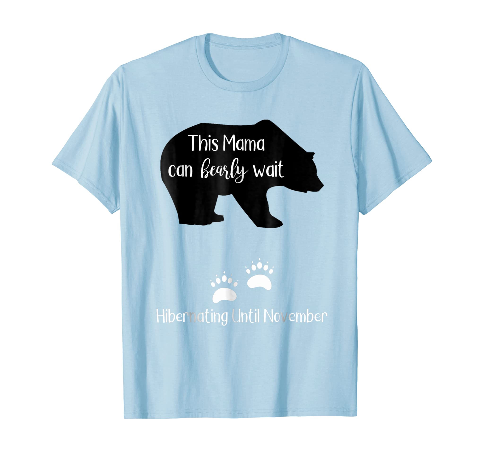 Pregnancy Shirt Announcement Due Date in November Mama Bear