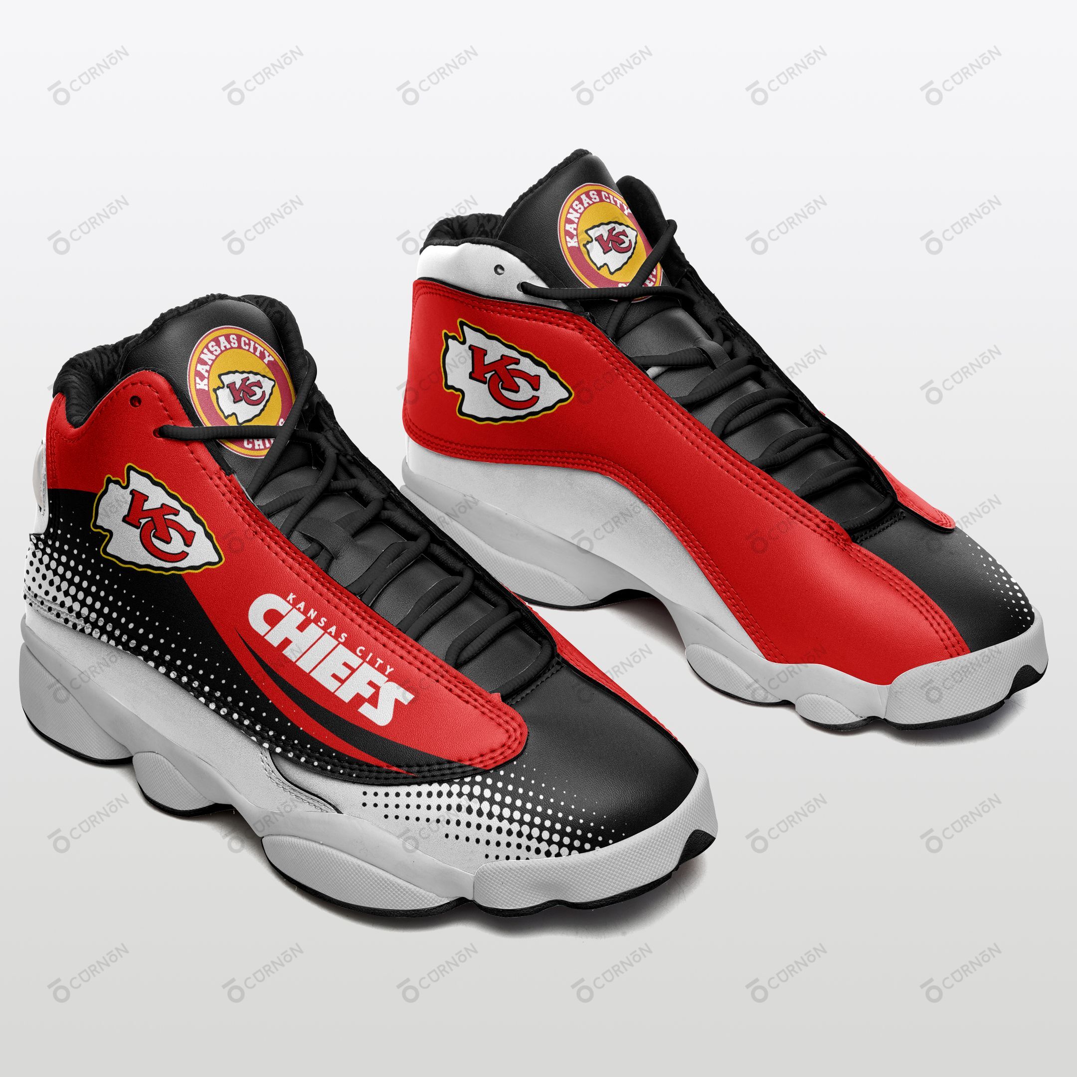 Kansas City Chiefs Air JD13 Sneakers 676