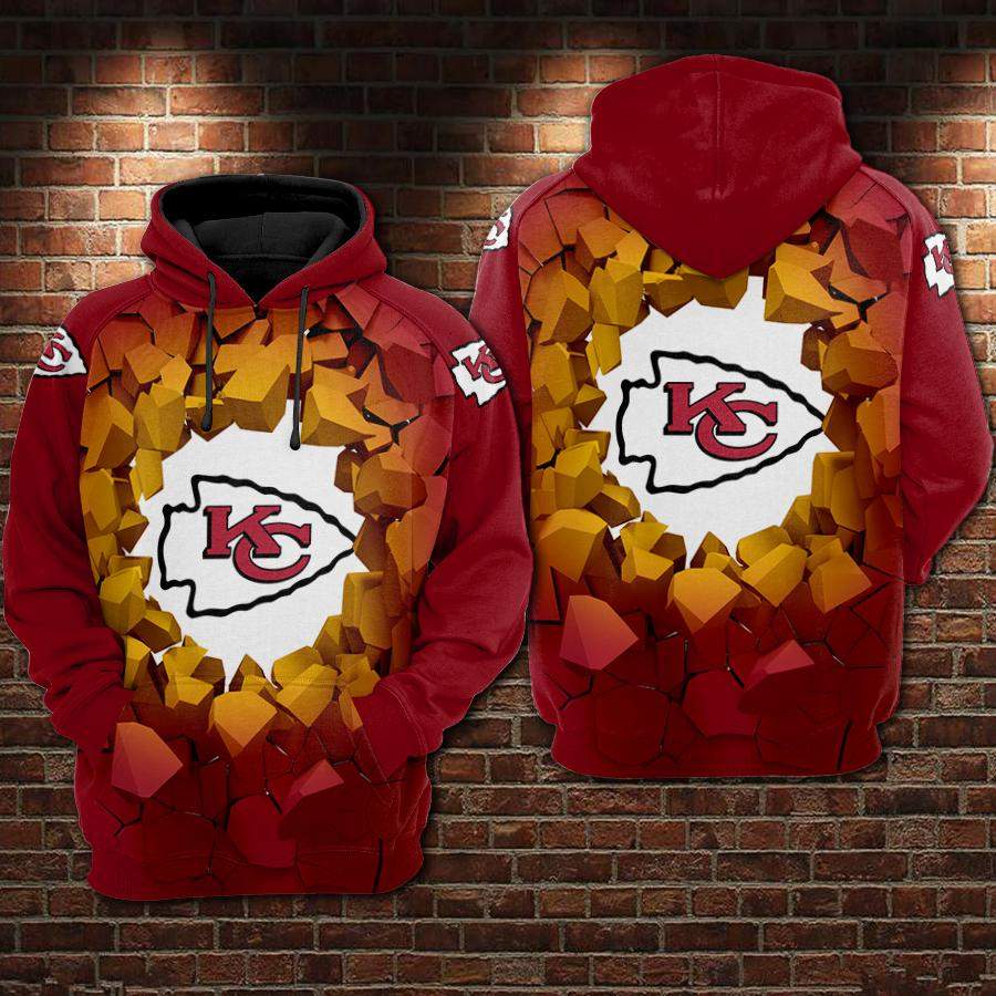 Kansas City Chiefs Hoodie 3D Style3294 All Over Printed