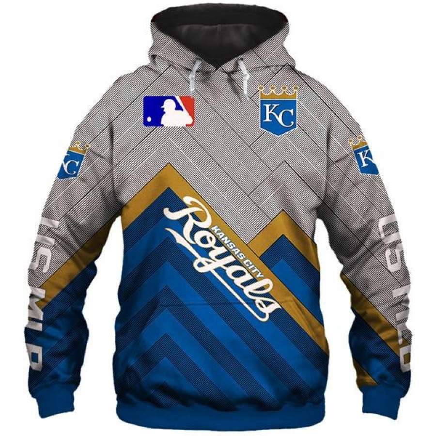 Kansas City Royals 3D Hoodie