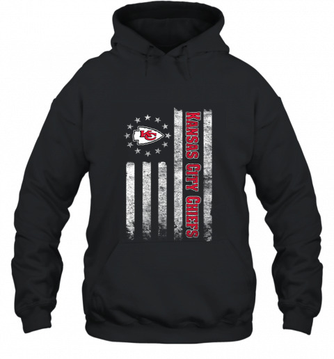 American Flag  Kansas City Chiefs Hoodie