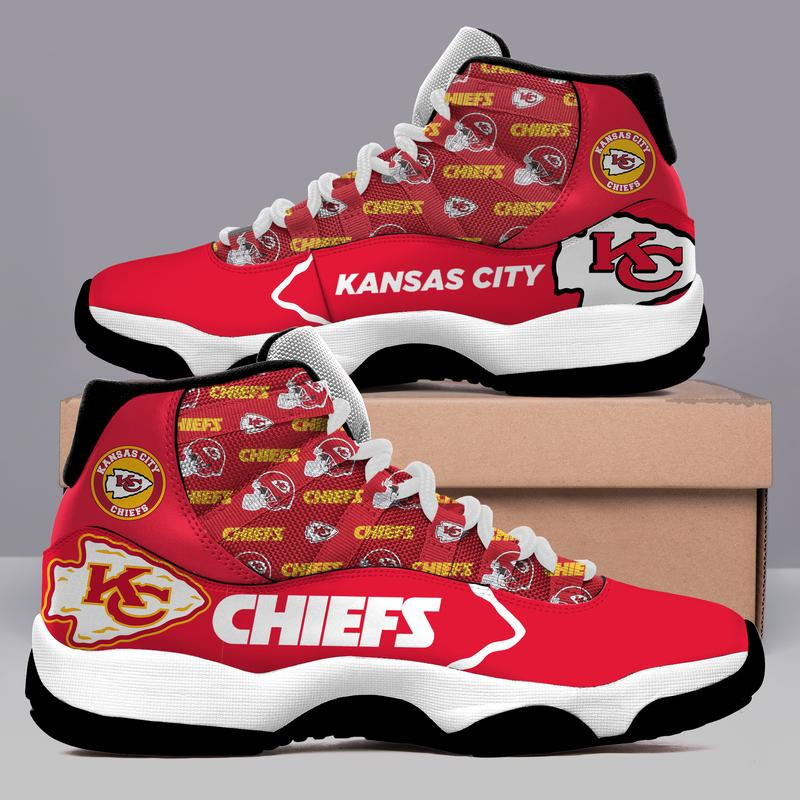 Kansas City Chiefs Air Jordan 11 Sneaker