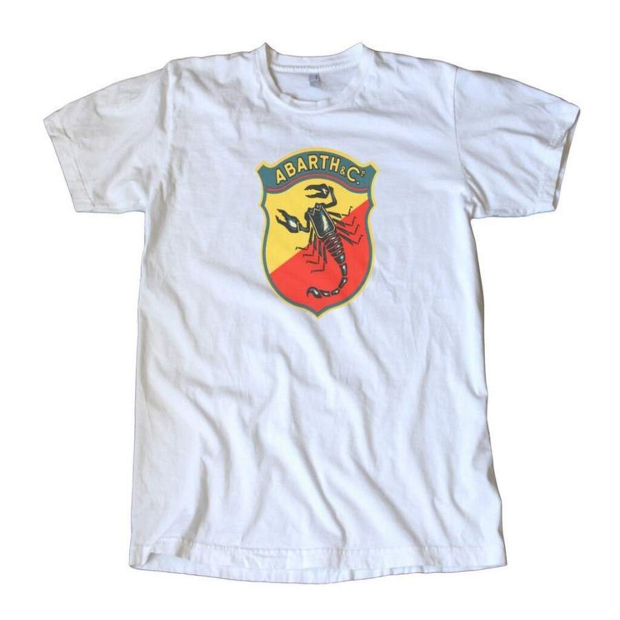 Vintage Abarth Italian Racing Decal T-Shirt