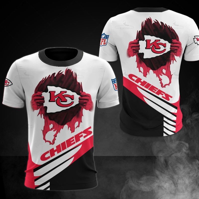 Kansas City Chiefs T-Shirt Cool Graphic Gift For Men