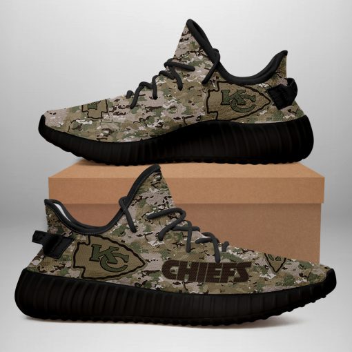 Kansas City Chiefs U.S. Military Camouflage Shoes – Free Shipping