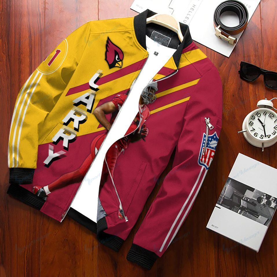 Larry Fitzgerald Jr. – Arizona Cardinals Bomber Jacket 048