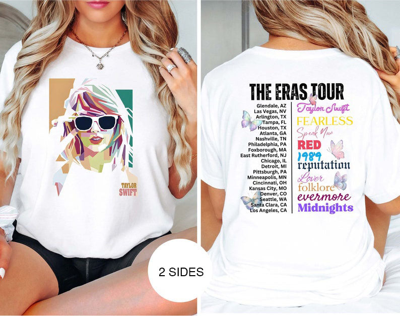 Taylor Eras Tour Shirt Retro, Speak Now Taylor Eras, Retro Taylor The Eras Tour Shirt