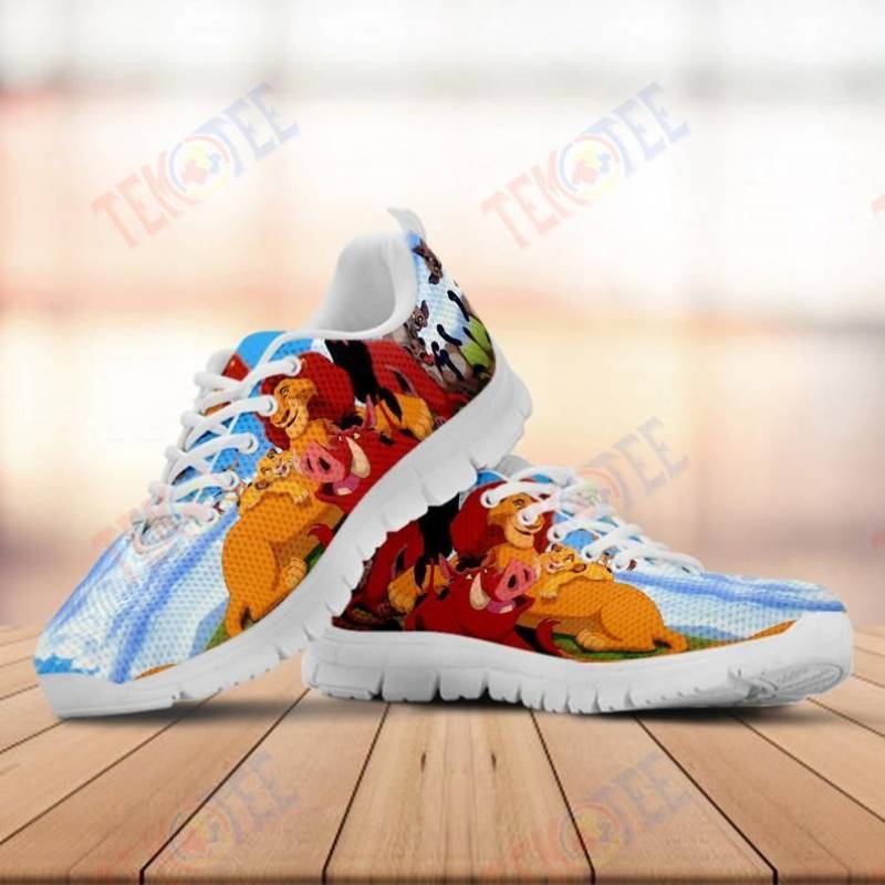 The Lion King Disney Sneakers Mens Womens Custom Graphic Shoes Boys Girls Gifts Idea TMT021