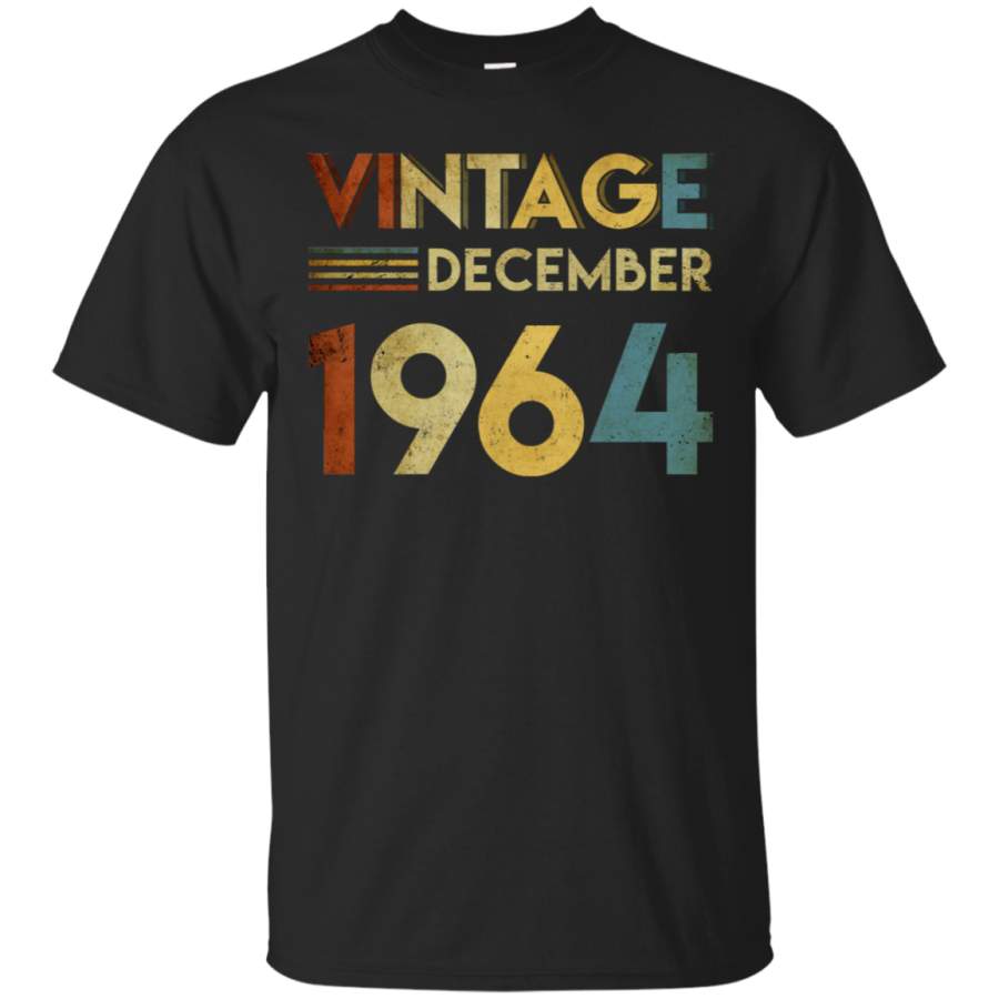 AGR 1964 December Vintage 54th Birthday T-Shirt