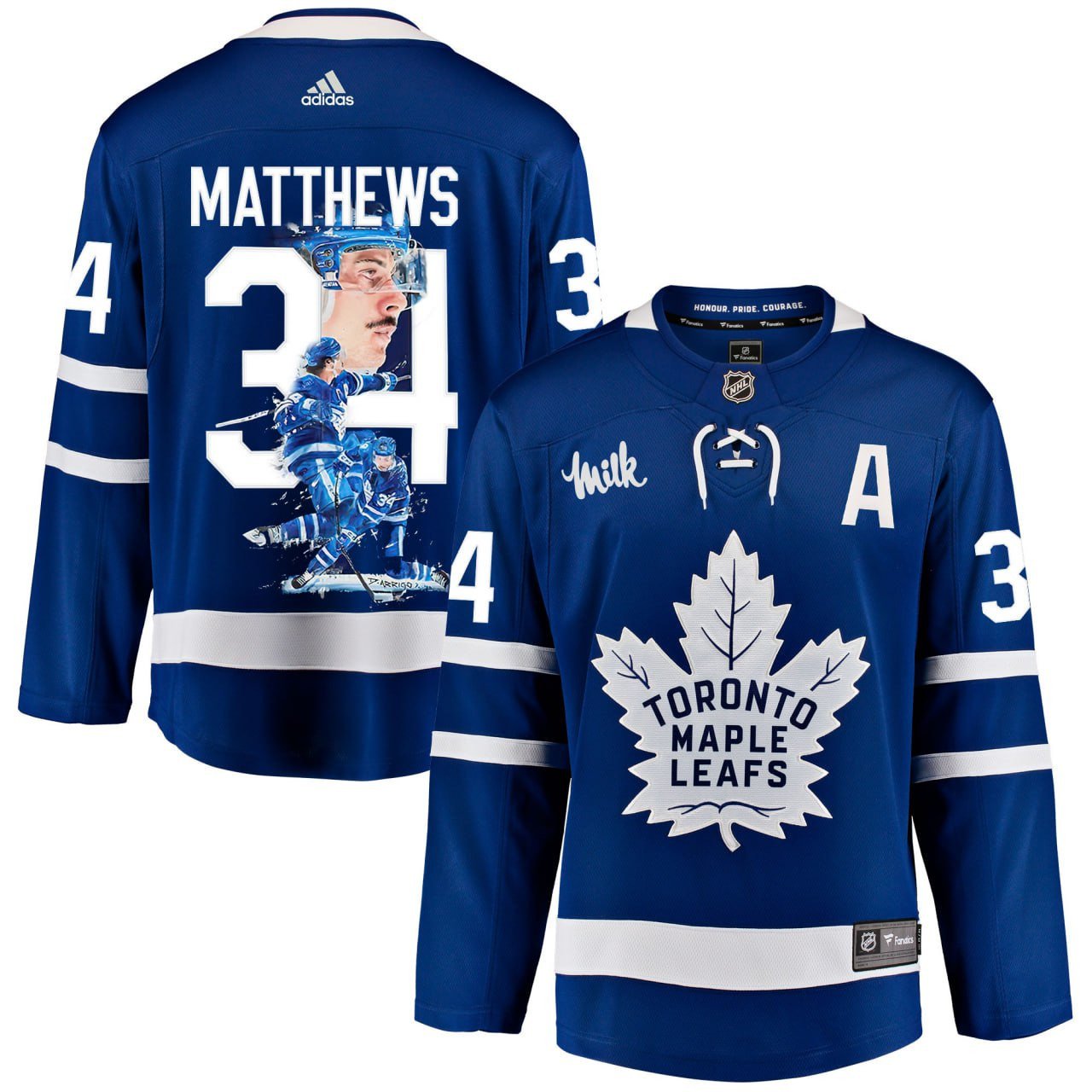 Auston Matthews Toronto Maple Leafs Jersey – Stitched