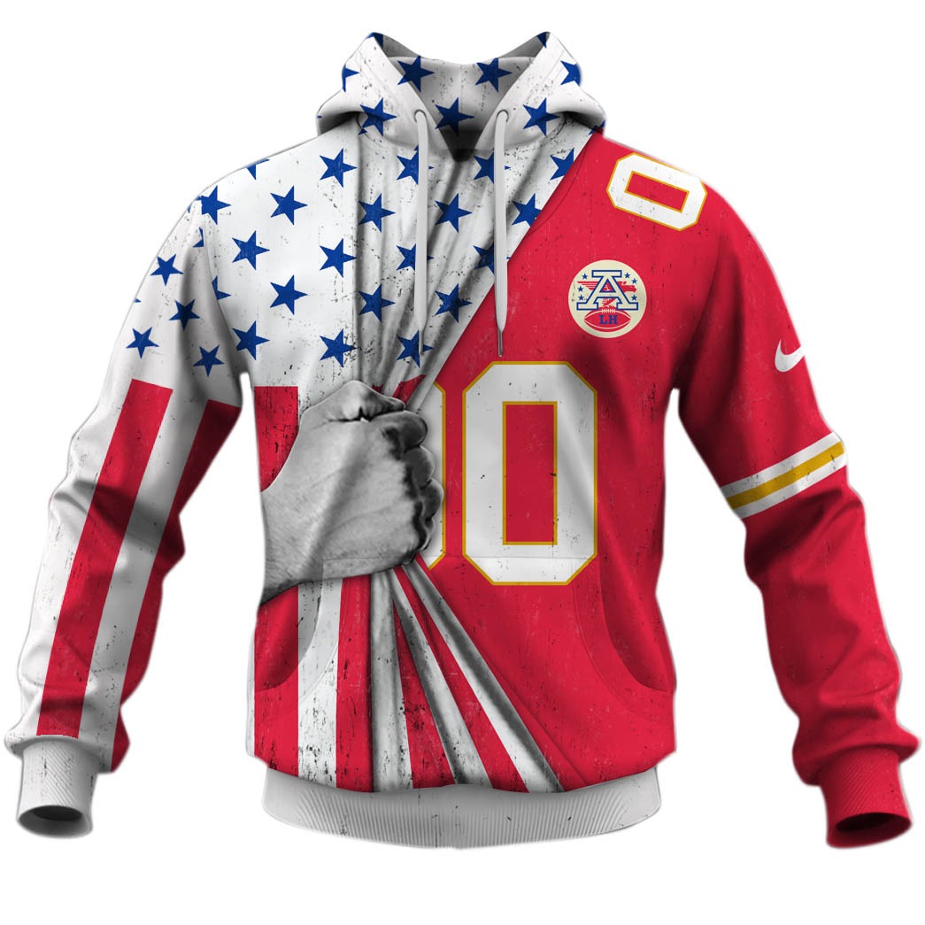 Hot Jersey Hoodie 2020 Personalized Name And Number Kansas City Chiefs Personalize Hoodies