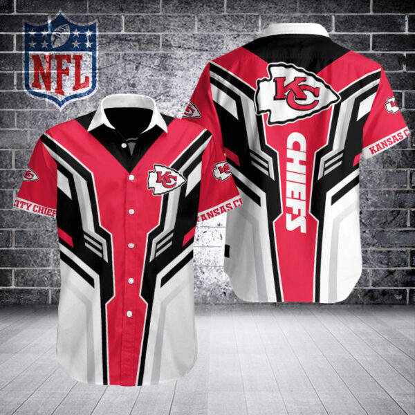 Kansas City Chiefs Button Shirt Bb520