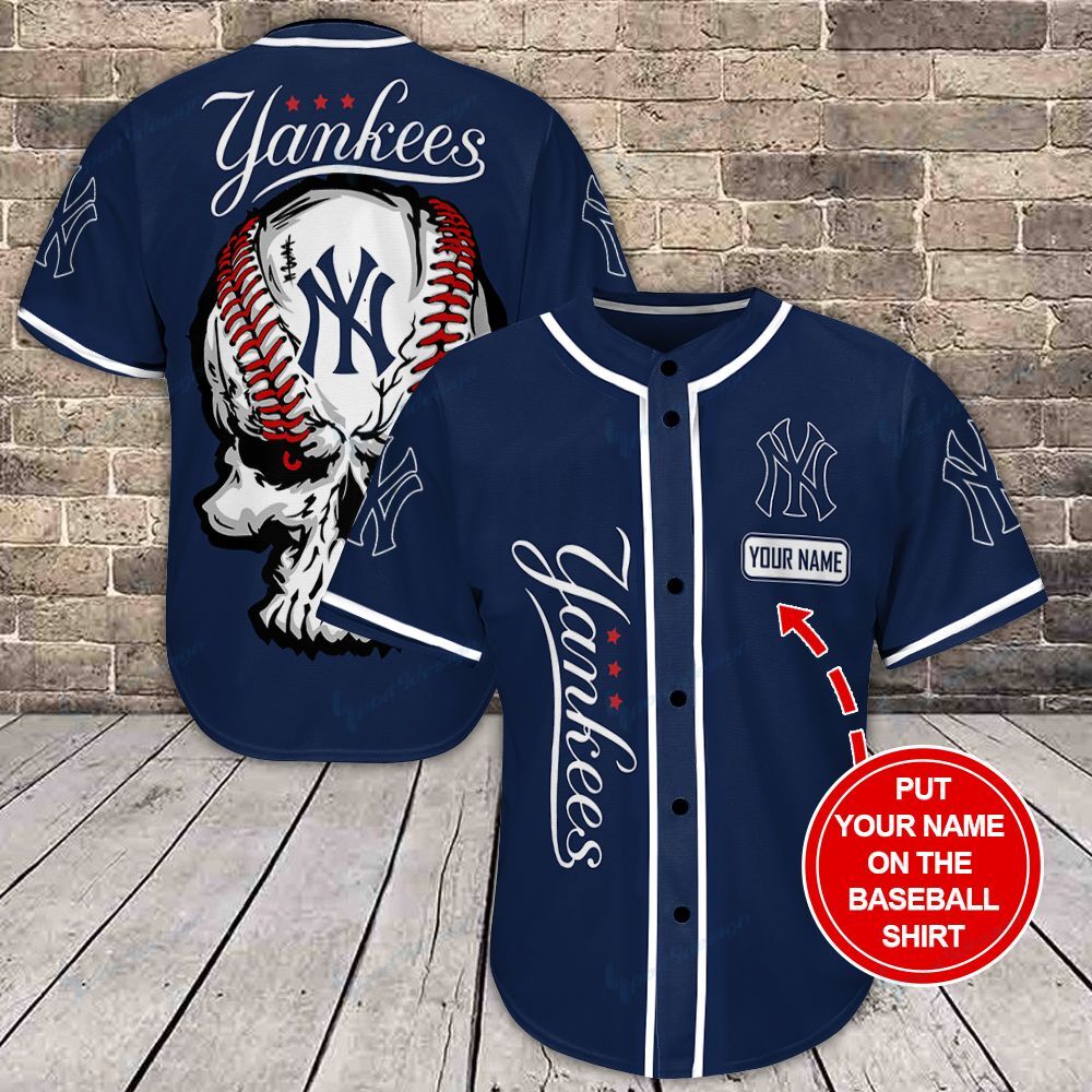 New York Yankees Personalized Baseball Jersey Shirt 137