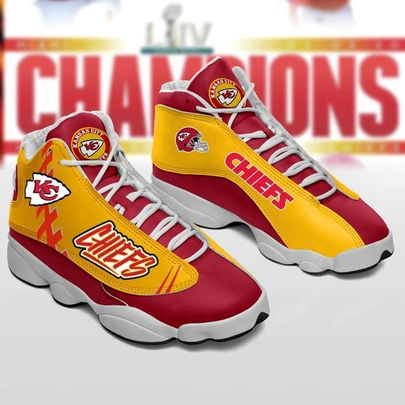 Kansas City Chiefs Jordan 13 Shoes Custom Jd13 Sneakers Chie10762427 Sneakers Air Jordan 13 Sneaker Jd13 Sneakers Personalized Shoes Design