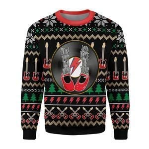 Put On Your Red Shoes And Dance Ugly Christmas Sweater For Men And Women