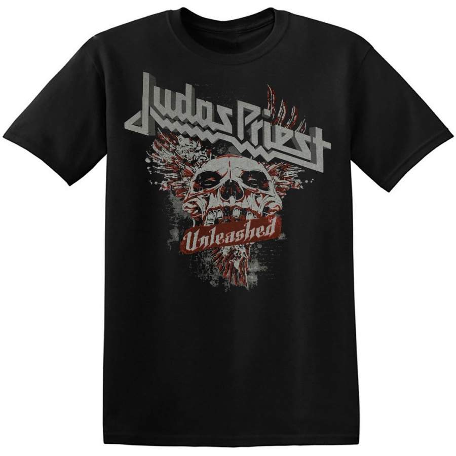 Men’s Fashion T-Shirt Judas Priest T Shirt Vintage Classic Rock Band Men Summer Shirts