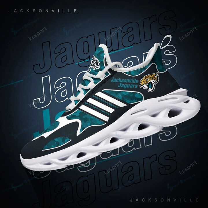 Jacksonville Jaguars Yezy Running Sneakers Bg530