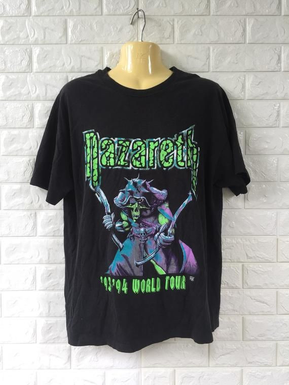 Vintage Nazareth Band Shirt 93 94 World Tour Shirt