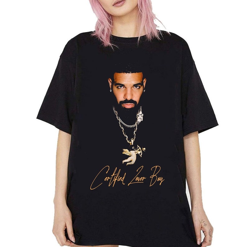 Vintage Drake T-Shirt, Drake Certified Lover Boy Shirt, Drake Rapper Shirt, Drake Merch, Drake Tour Shirt, Drake Its All A Blur Tour 2023