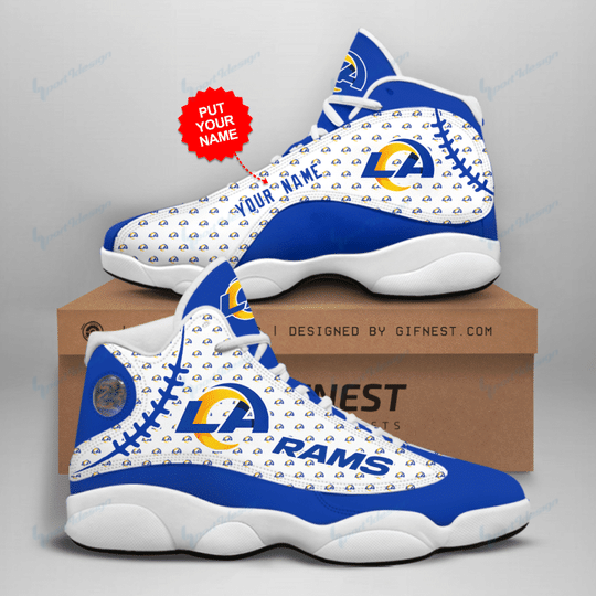 Los Angeles Rams Personalized AJD13 Sneakers 997