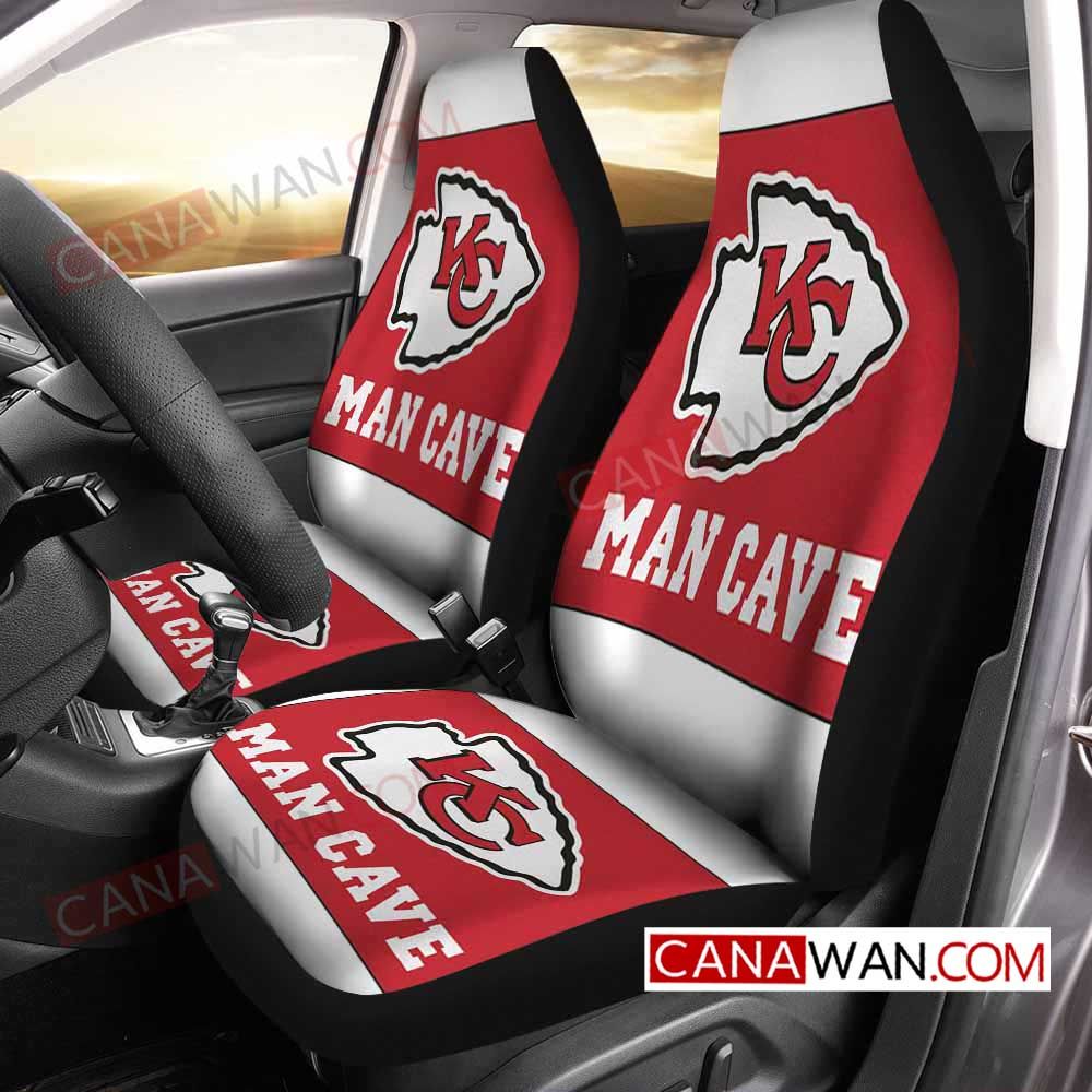 Kansas City Chiefs Style284 3D Customized Personalized Car Seat Cover